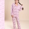 Flora Mode Pyjama enfant polaire – Réf 12897 – Rose