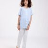 Flora Mode Pyjama fille – Réf 14795 – Bleu ciel Flora Mode Pyjama fille – Réf 14795 – Bleu ciel