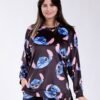 Flora Mode Pyjama imprimé Stitch – Réf 18071 – Noir