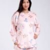 Flora Mode Pyjama imprimé Winnie – Réf 18075 – Rose pâle