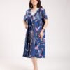 Hawanem Chemise de nuit – Réf 00096 – Bleu marine