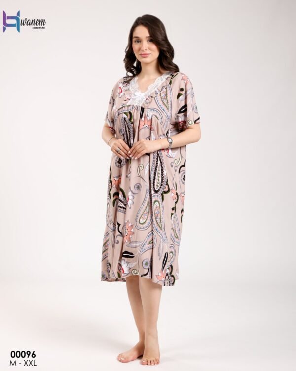 Hawanem Chemise de nuit – Réf 00096 – Taupe