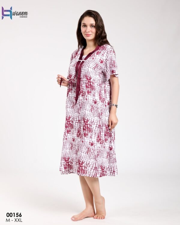 Hawanem Chemise de nuit – Réf 00156 – Bordeaux