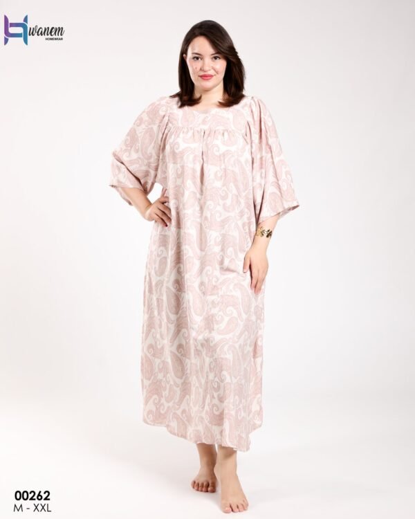 Hawanem Robe d'intérieur – Réf 00262 – Rose