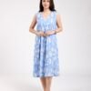 Hawanem Chemise de nuit – Réf 00295 – Bleu ciel