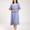 Hawanem Chemise de nuit – Réf 00357 – Bleu