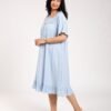 Hawanem Chemise de nuit – Réf 00357 – Bleu ciel