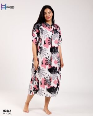 Hawanem Robe d'intérieur – Réf 00364 – Rose