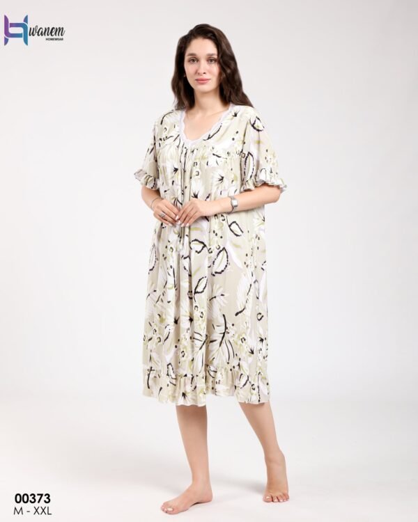Hawanem Chemise de nuit – Réf 00373 – Kaki