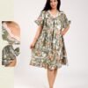 Hawanem Chemise de nuit – Réf 00486 – Kaki