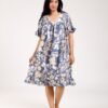Hawanem Chemise de nuit – Réf 00486 – Bleu