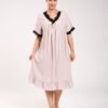 Hawanem Chemise de nuit – Réf 00592 – Vieux rose