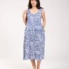 Hawanem Chemise de nuit – Réf 00617 – Bleu
