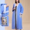 Hawanem Kimono long – Réf 11026 – Bleu