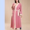 Hawanem Kimono long – Réf 11026 – Vieux rose