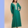 Hawanem Caftan brodé – Réf 13673 – Vert