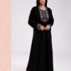 Hawanem Caftan d'intérieur brodé – Réf 13810 – Noir