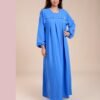 Hawanem Robe d'intérieur longue – Réf 14523 – Bleu