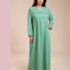 Hawanem Robe d'intérieur longue – Réf 14523 – Vert