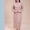 Hawanem Chemise de nuit longue fleurie – Réf 14566 – Beige fleuri Hawanem Chemise de nuit longue fleurie – Réf 14566 – Beige fleuri