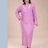 Hawanem Chemise de nuit longue fleurie – Réf 14566 – Rose fleuri Hawanem Chemise de nuit longue fleurie – Réf 14566 – Rose fleuri