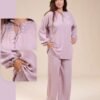 Laluna Ensemble tunique et pantalon – Réf 14335 – Lilas