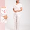 Rose Miss Pyjama – Réf 00097 – Blanc