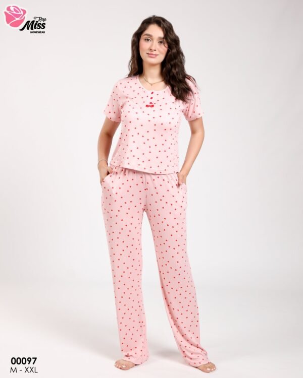 Rose Miss Pyjama – Réf 00097 – Rose