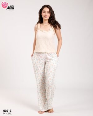 Rose Miss Pyjama – Réf 00213 – Pêche