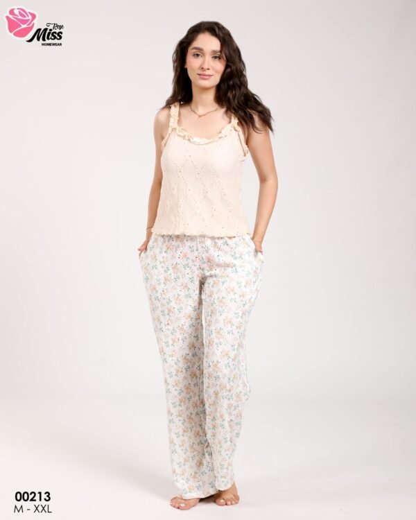 Rose Miss Pyjama – Réf 00213 – Pêche