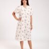 Rose Miss Chemise de nuit – Réf 00237 – Écru
