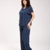 Rose Miss Pyjama – Réf 00369 – Bleu marine