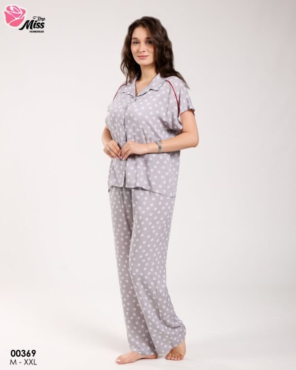 Rose Miss Pyjama – Réf 00369 – Gris