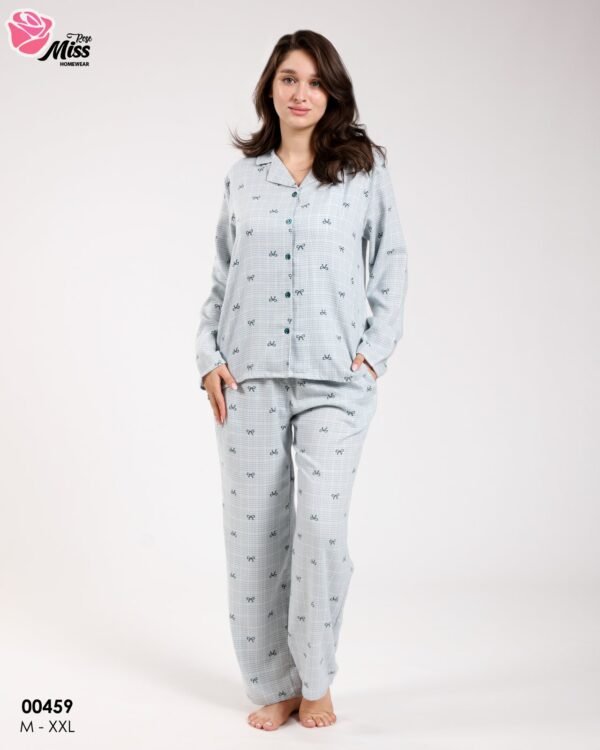 Rose Miss Pyjama – Réf 00459 – Bleu ciel