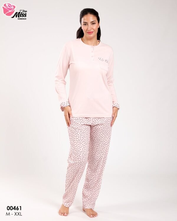 Rose Miss Pyjama – Réf 00461 – Rose