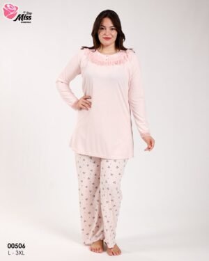 Rose Miss Pyjama – Réf 00506 – Rose