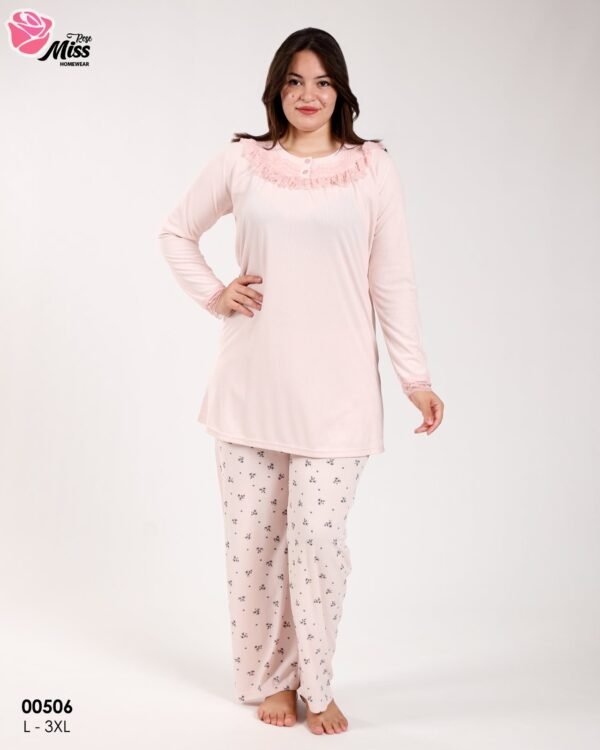 Rose Miss Pyjama – Réf 00506 – Rose
