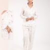Rose Miss Pyjama à carreaux – Réf 00531 – Blanc rose