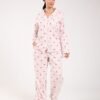 Rose Miss Pyjama rayé – Réf 00532 – Rose