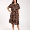 Rose Miss Chemise de nuit léopard – Réf 00551 – Léopard marron