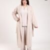 Rose Miss Pyjama 3 pièces avec robe de chambre – Réf 00656 – Beige