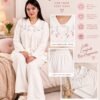 Rose Miss Pyjama – Réf 00679 – Écru