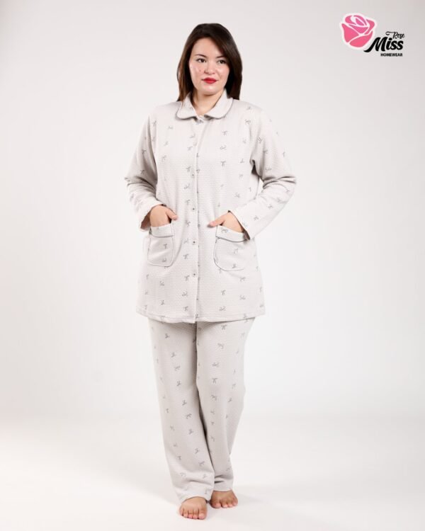 Rose Miss Pyjama – Réf 00749 – Gris