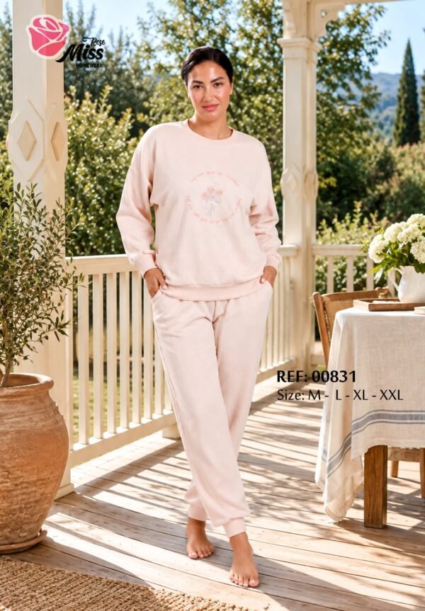 Rose Miss Pyjama – Réf 00831 – Rose