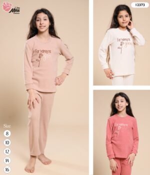 Rose Miss Pyjama enfant – Réf 12373 – Couleurs assorties