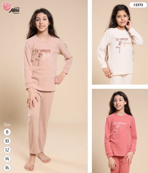 Rose Miss Pyjama enfant – Réf 12373 – Couleurs assorties Rose Miss Pyjama enfant – Réf 12373 – Couleurs assorties