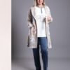 Rose Miss Pyjama 3 pièces avec robe de chambre – Réf 12556 – Beige bleu
