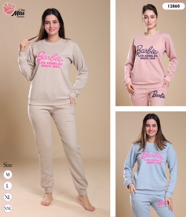 Rose Miss Pyjama Barbie – Réf 12860 – Couleurs assorties