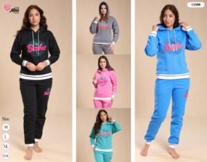 Rose Miss Survêtement molletonné Barbie – Réf 13200 – Couleurs assorties