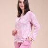 Rose Miss Pyjama boutonné – Réf 14081 – Rose